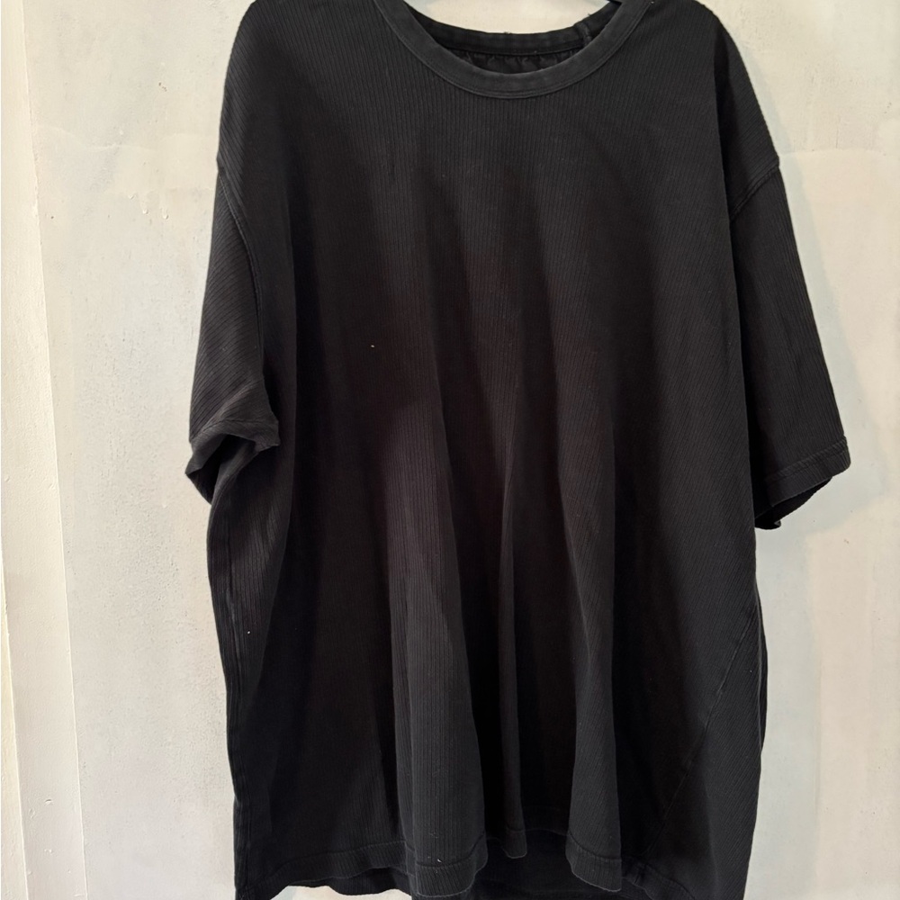 Eddie Bauer Black Short-Sleeve Crew T-Shirt